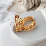 creolen mit steinen gold damen 90252 1