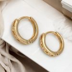 damen creolen gold 90223