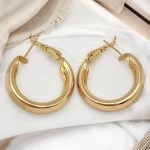 damen creolen gold 90253 1