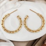 goldene creolen damen 90163 1