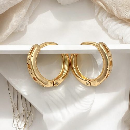 goldene creolen damen 90223 2