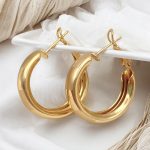 goldene creolen damen 90253 3