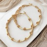 goldene creolen damen 90256 2