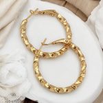 goldene creolen damen 90261 2