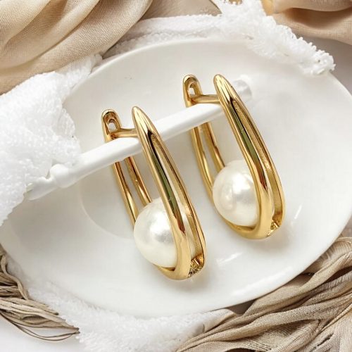 goldene ohrringe damen 90221