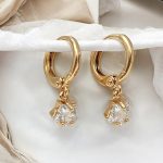 goldene ohrringe damen 90231