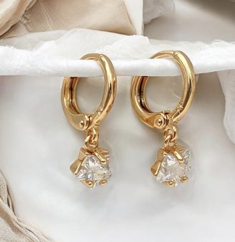 goldene ohrringe damen 90231