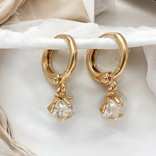 goldene ohrringe damen 90231