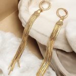 hängende ohrrihge gold damen 90204