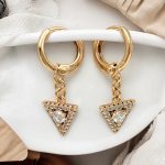 hängende ohrringe gold 90244