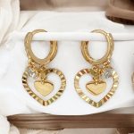 hängende ohrringe gold damen 90179 1