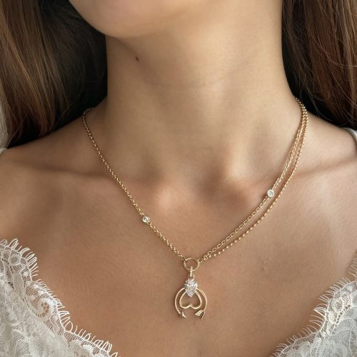 kette mehrreihig gold damen 40159 2