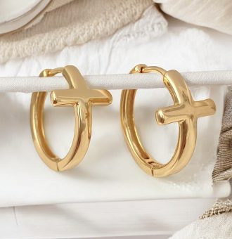 kleine creolen gold damen 90282