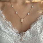 kreuz kette mit steinen gold damen 40118