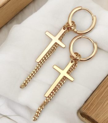 kreuzohrrihge gold damen 90219