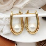 perlenohrringe gold damen 90221 3