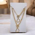 schmuckset gold damen 60107