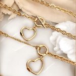 schmuckset gold damen 60107 5