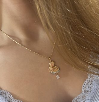 schmuckset gold damen 60121 3