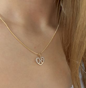 schmuckset gold damen 60139 1
