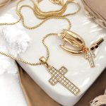 schmuckset gold damen 60145 1