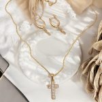 schmuckset gold damen 60145 2
