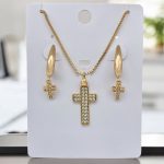 schmuckset gold damen 60145 4