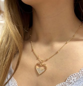 schmuckset gold damen 60149